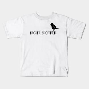 Night Brother Bird Kids T-Shirt